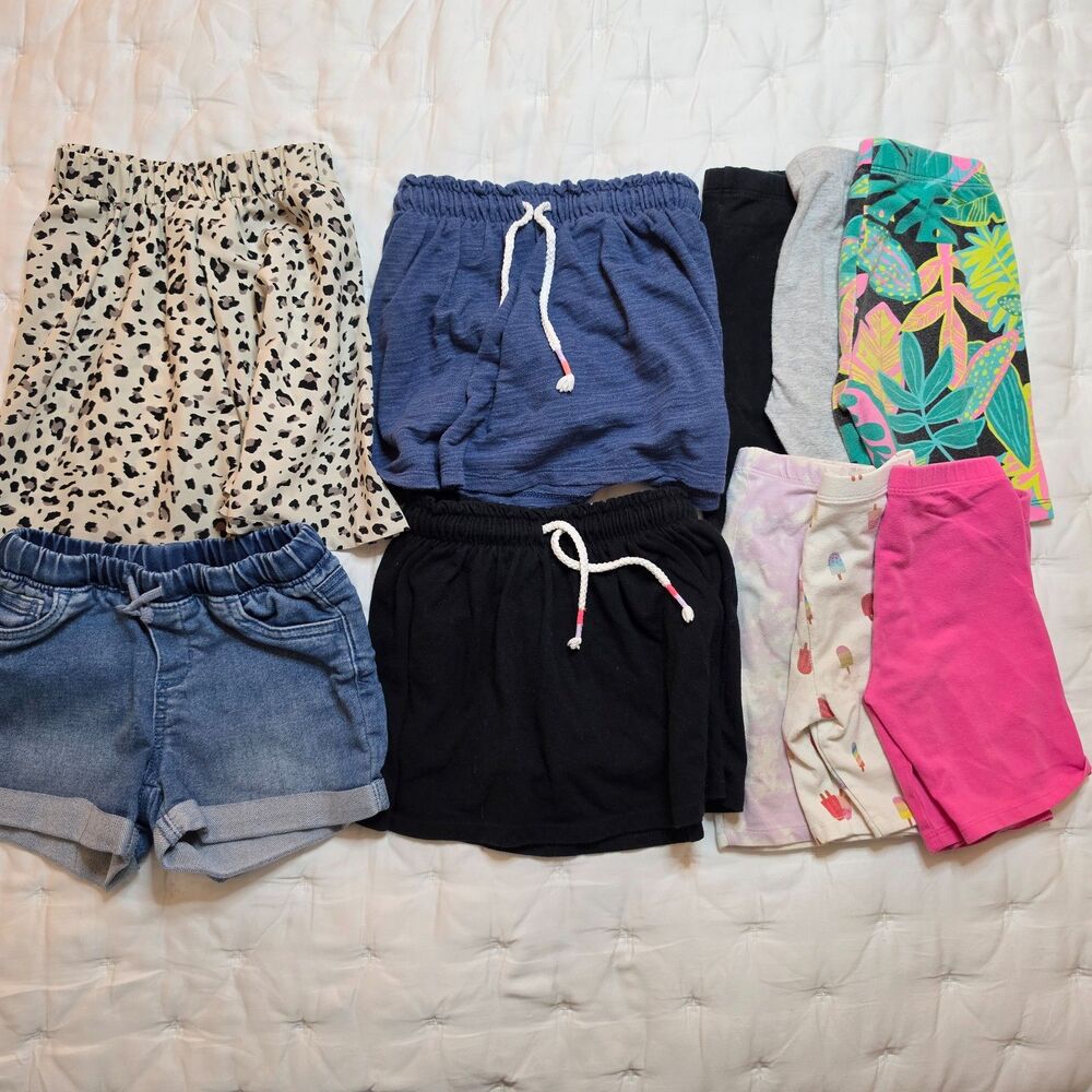 Girls Shorts and Skirt Lot (10 items) 5T